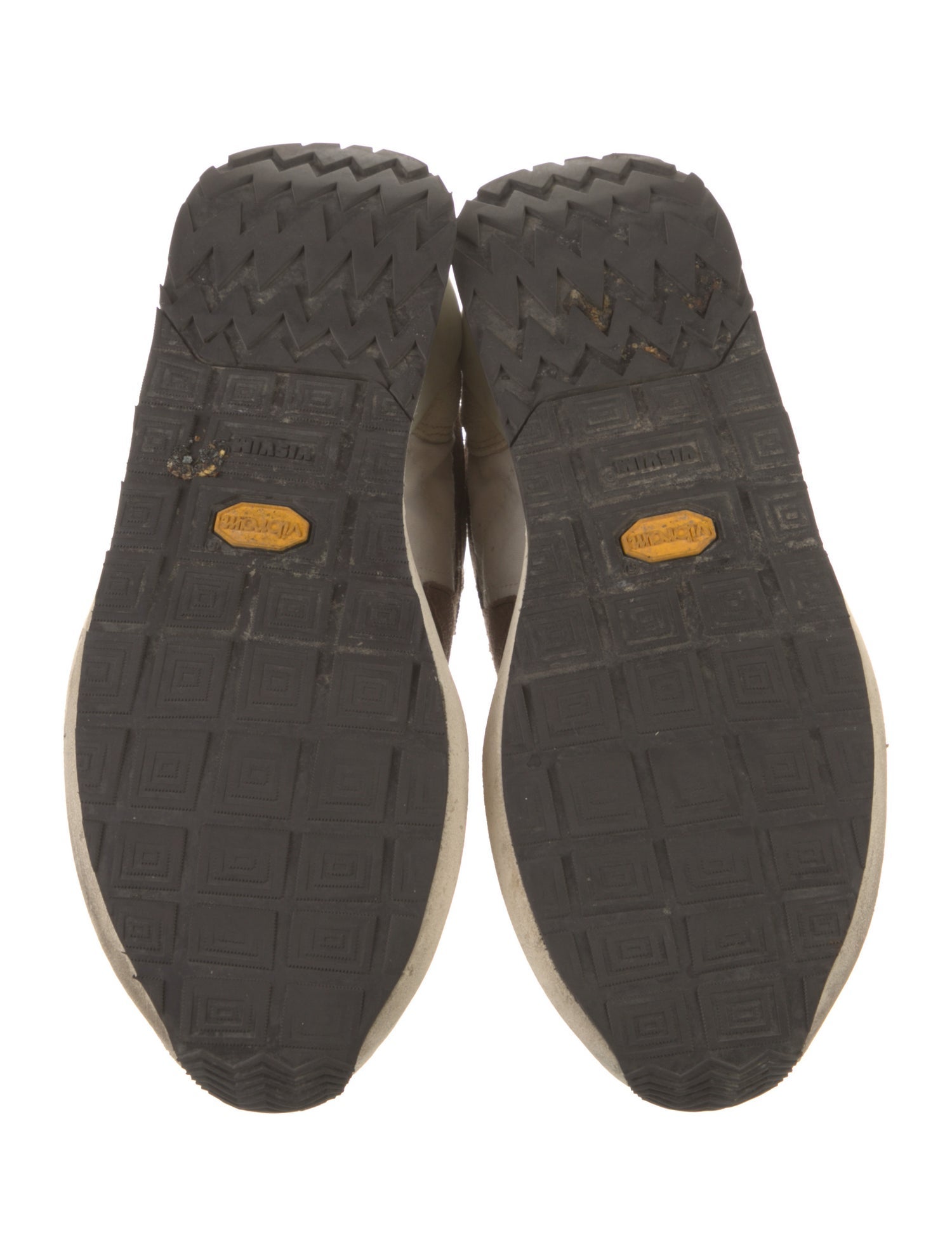 Visvim Suede Leather Trim Embellishment Athletic Sneakers